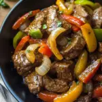 Slow Cooker Pepper Steak Recipe