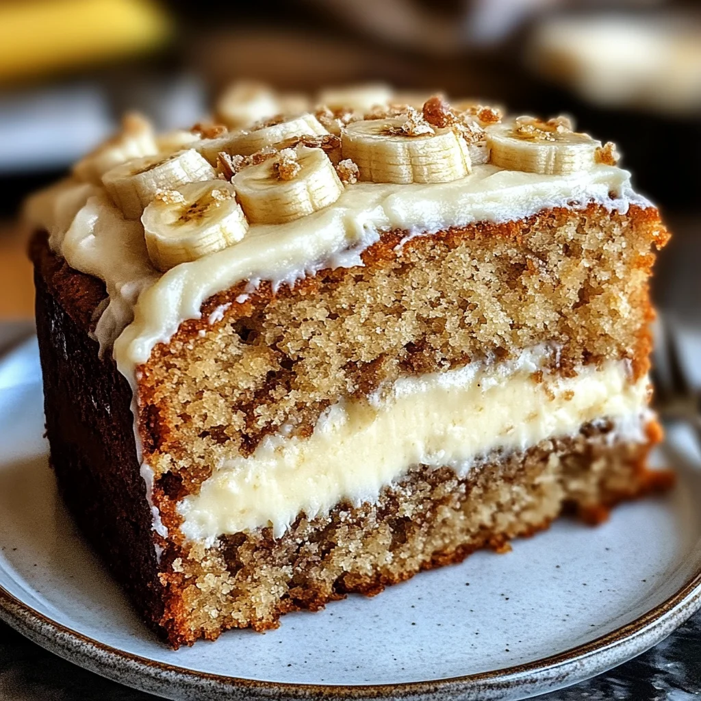 Banana Bread Cake with Cream Cheese Frosting