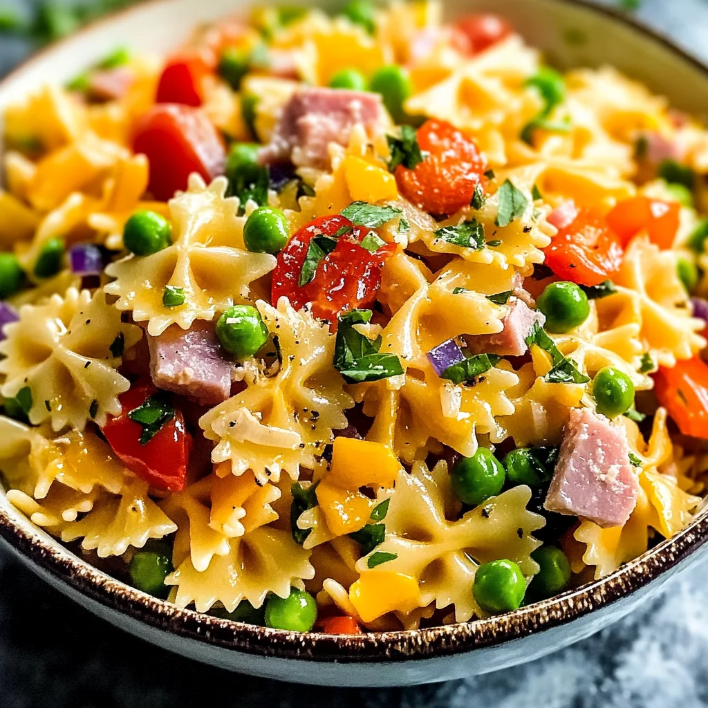 Bow Tie Pasta Salad Recipe