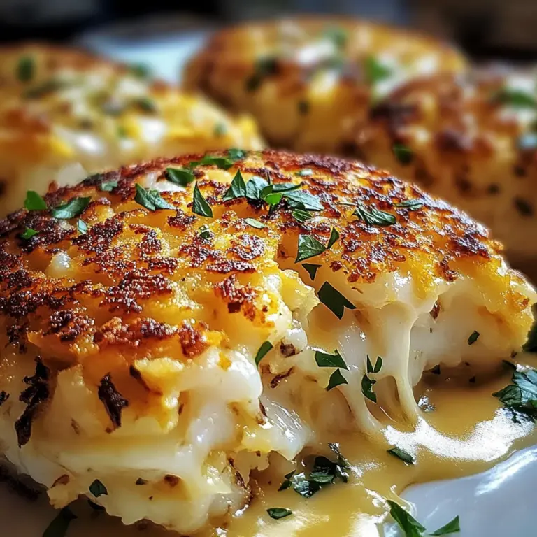 Cheddar Bay Crab Cakes
