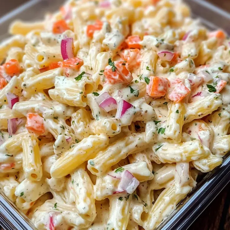 Cheddar Sour Cream Macaroni Salad Recipe