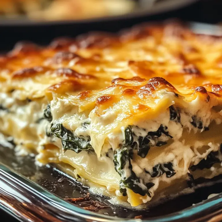 Cheesy Italian Spinach Bake