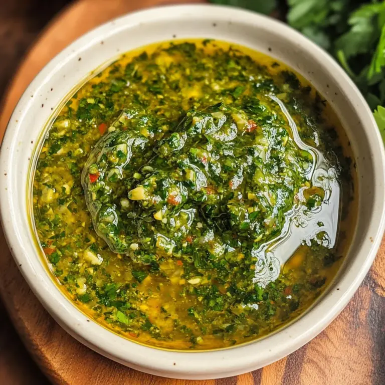 Chermoula (North African Cilantro Parsley Sauce)