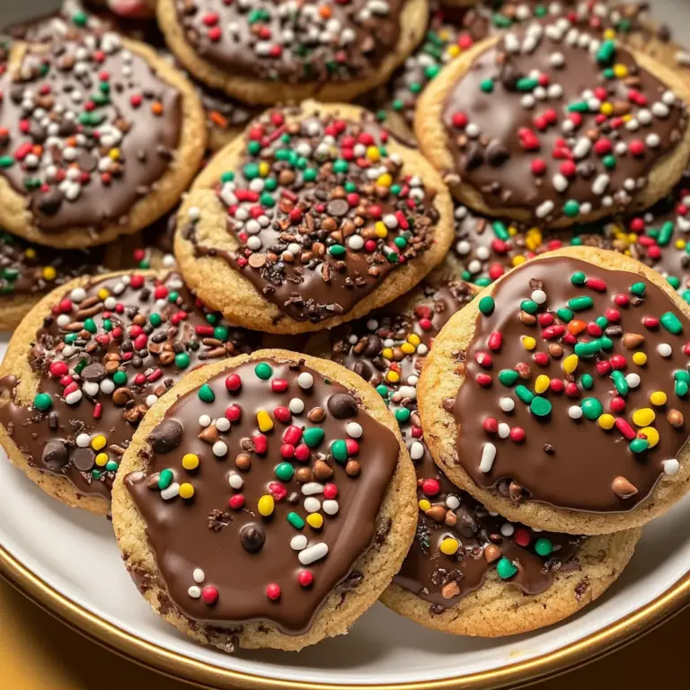 Chocolate Chip Christmas Cookies