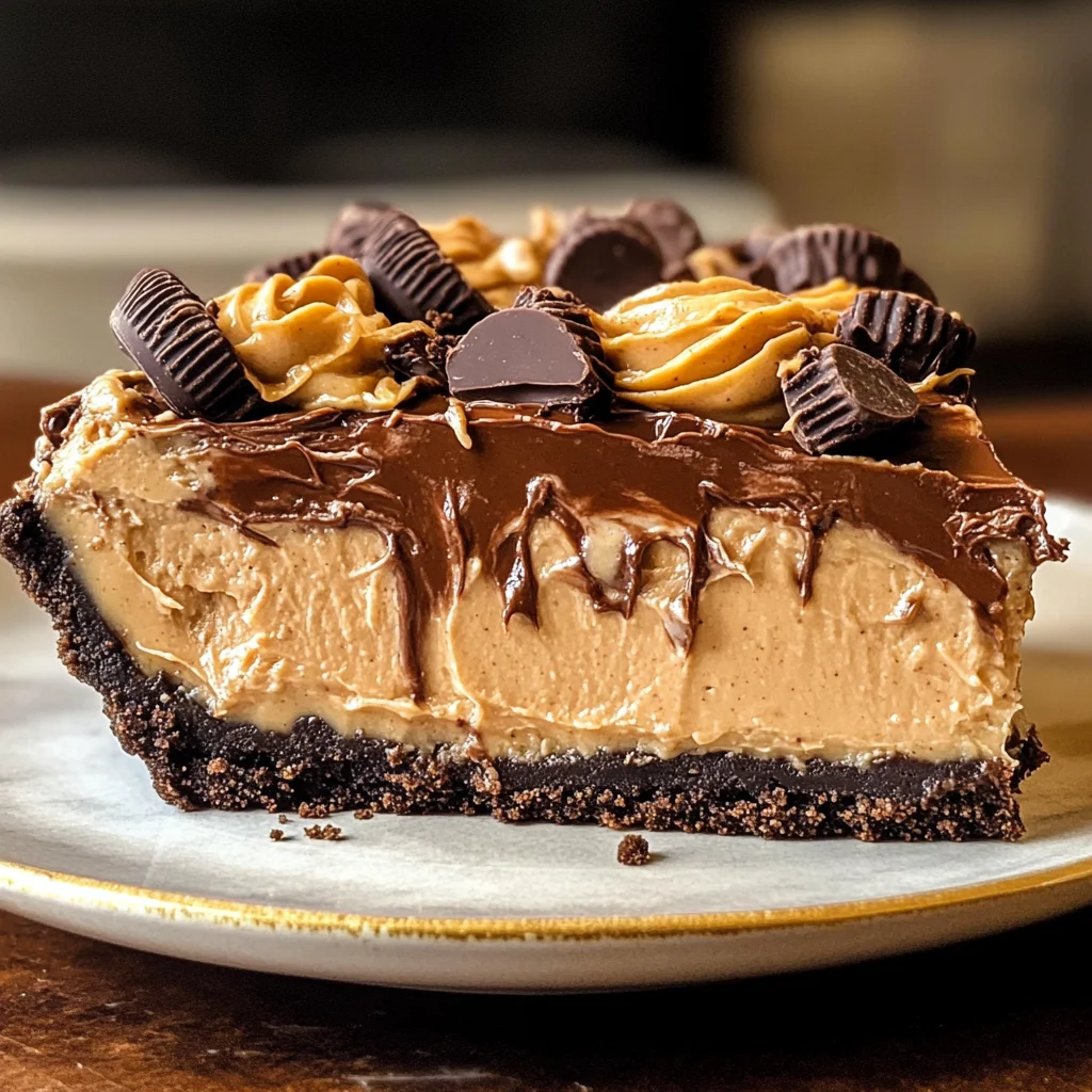 Chocolate Peanut Butter Pie