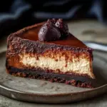 Chocolate San Sebastian Cheesecake That Melts in Your Mouth