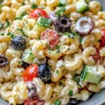 Classic Creamy Italian Macaroni Salad