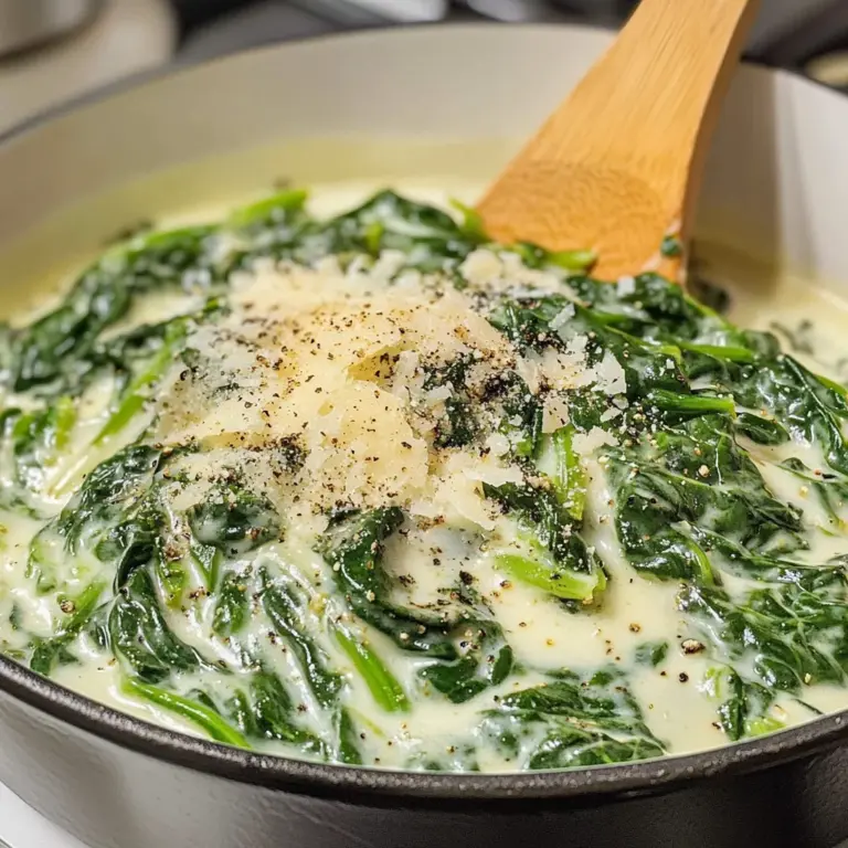 Creamed Spinach Recipe