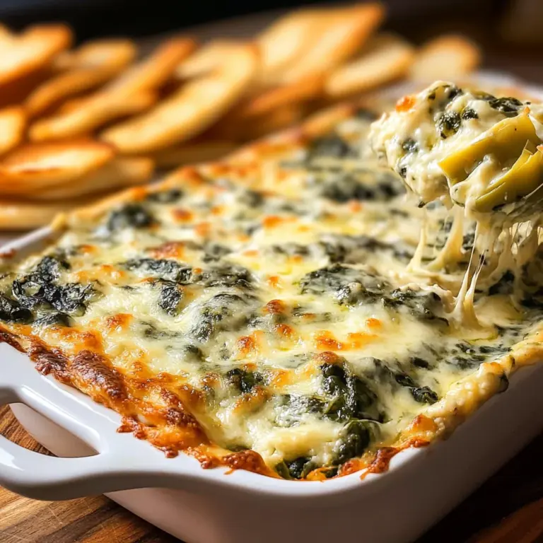 Creamy Spinach Artichoke Dip Recipe for Every Occasion