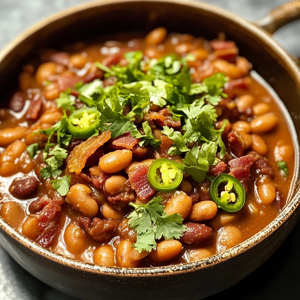 Drunken Beans (Frijoles Borrochos)