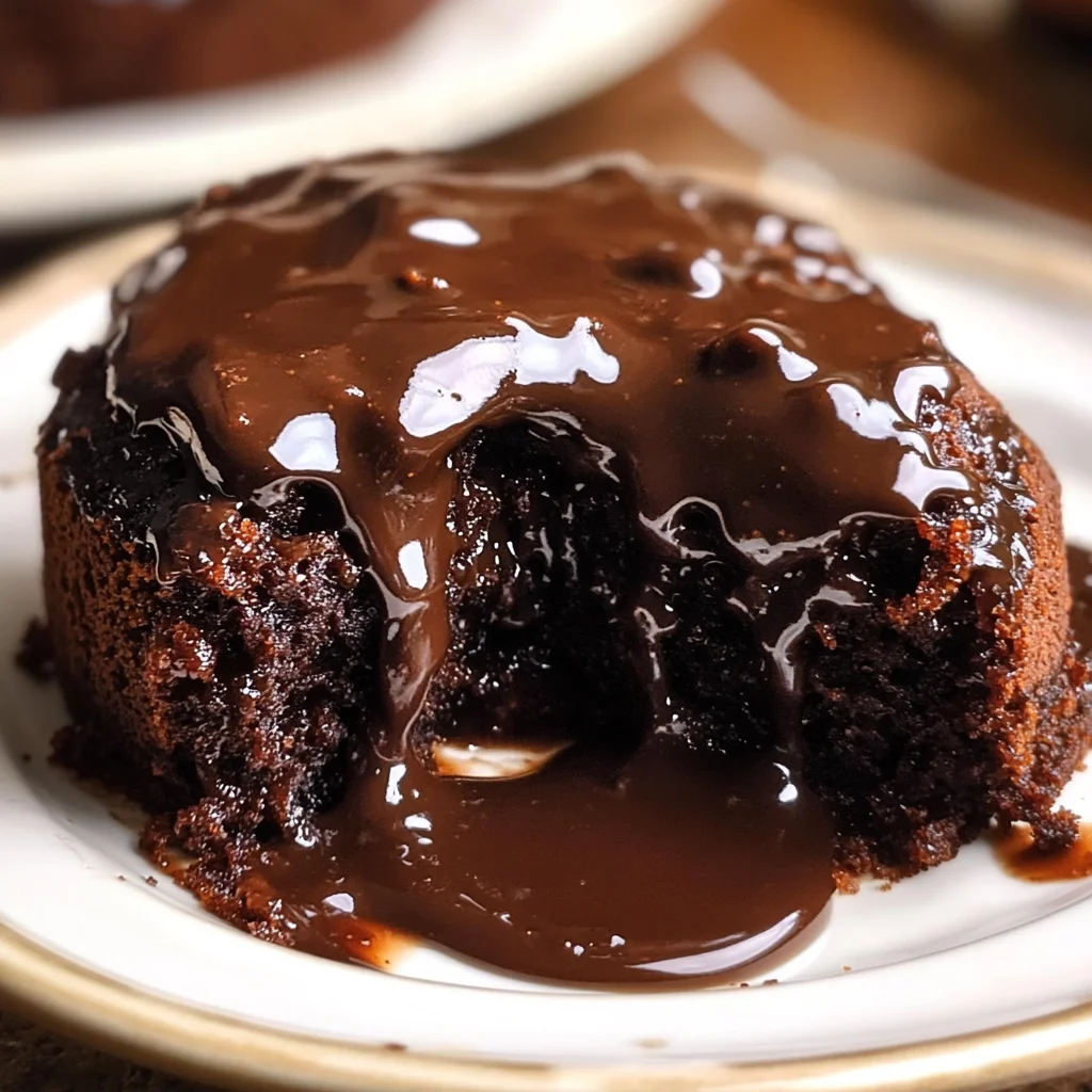 Easy Chocolate Sticky Toffee Pudding Recipe