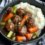 Easy Frozen Meatball Pot Roast (Slow Cooker Dinner Recipe)