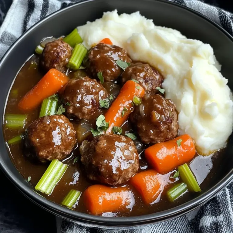 Easy Frozen Meatball Pot Roast (Slow Cooker Dinner Recipe)