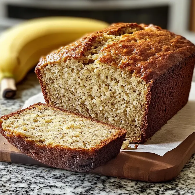Easy Moist Banana Bread
