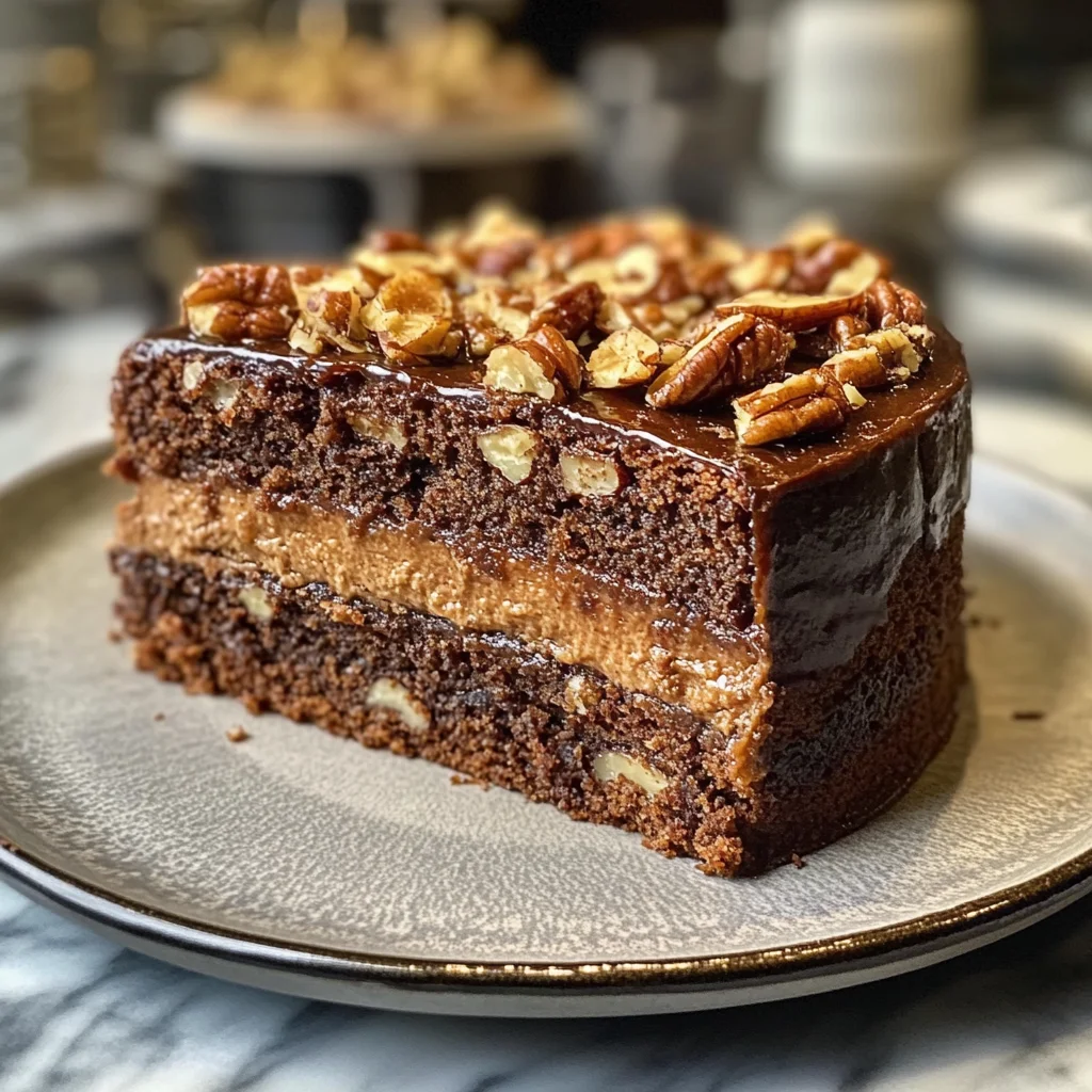 Espresso Date Cake with Walnuts