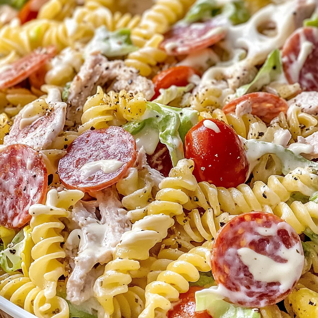 Grinder Pasta Salad
