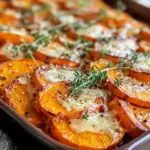 Homemade Garlic Butter Sweet Potato Bake - apple vinegarandcookie