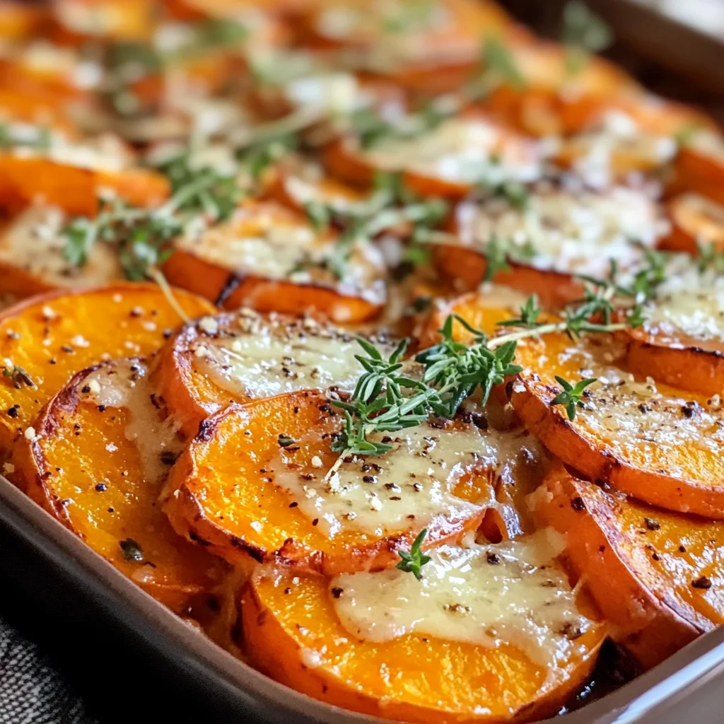 Homemade Garlic Butter Sweet Potato Bake - apple vinegarandcookie