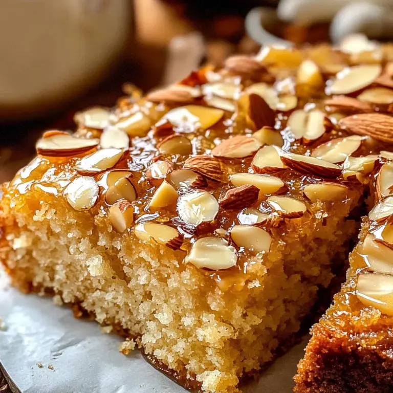 Honey Almond Cake