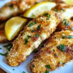 Lemon Garlic Parmesan Chicken Tenders