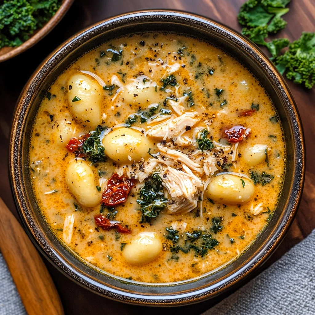 Marry Me’ Tuscan Chicken Gnocchi Soup