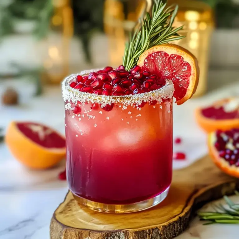 Merry Christmas Mocktail