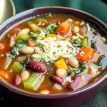 Olive Garden Copycat Minestrone Soup {Slow Cooker}
