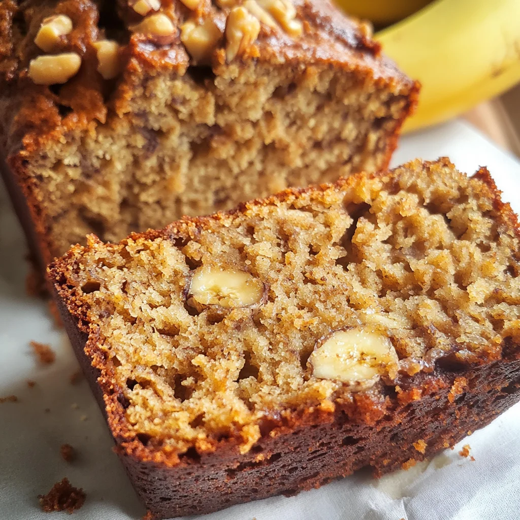 Peanut Butter Banana Bread