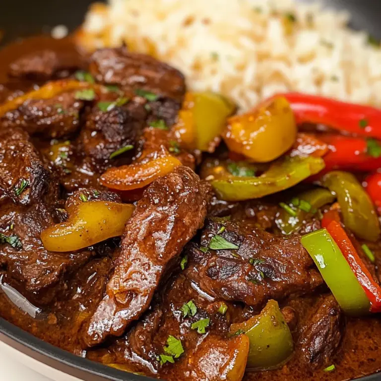 Puerto Rican Pepper Steak