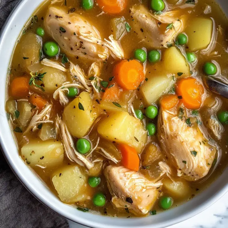 Slow Cooker Chicken Stew