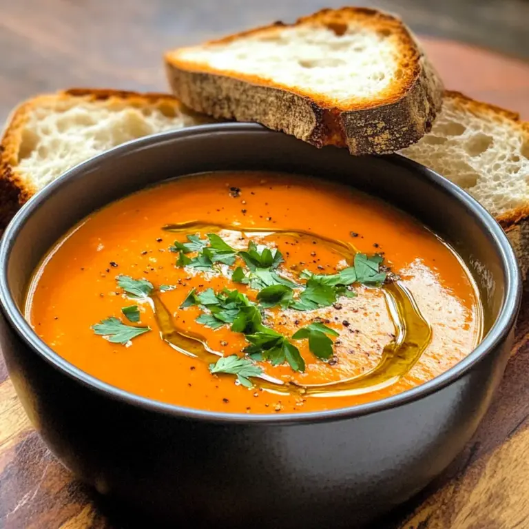 Spiced Roast Tomato Soup