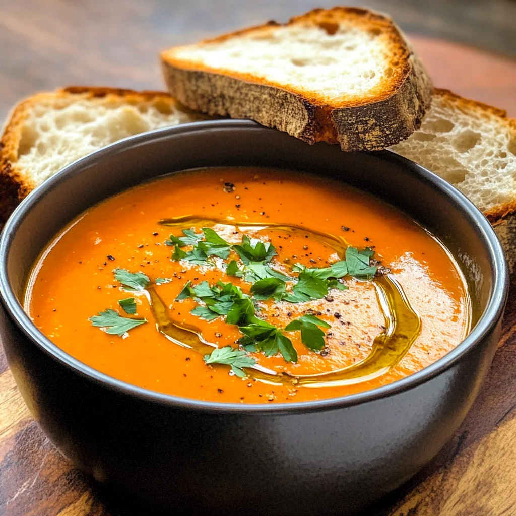 Spiced Roast Tomato Soup
