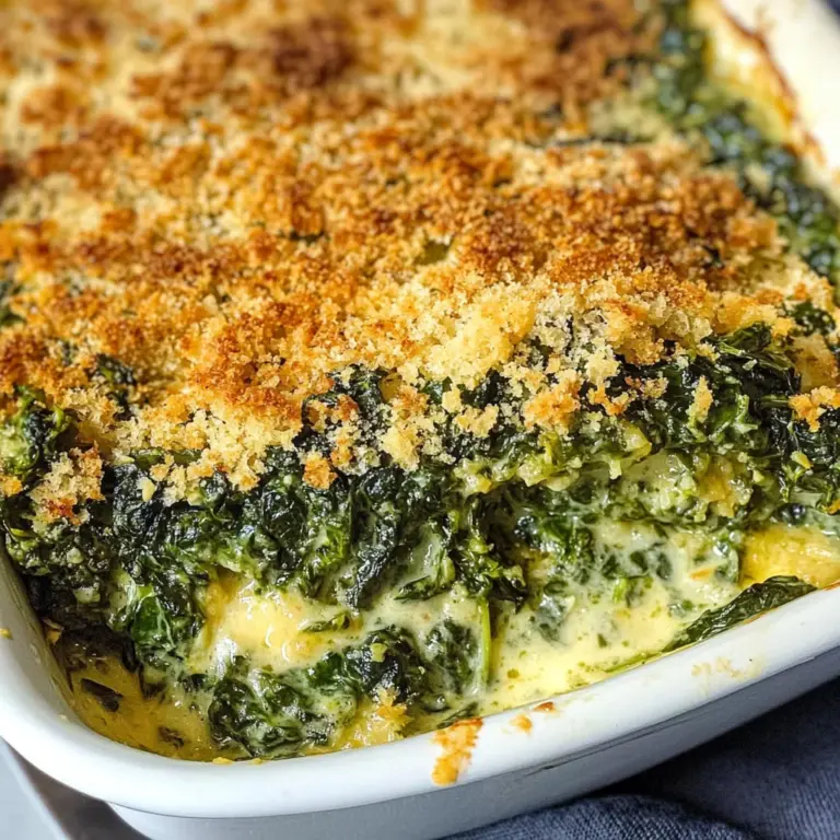 Spinach Rockefeller Casserole