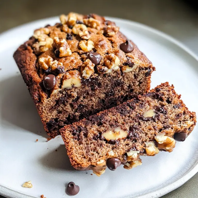 The Best Healthy Banana Bread (Vegan & Gluten-Free)
