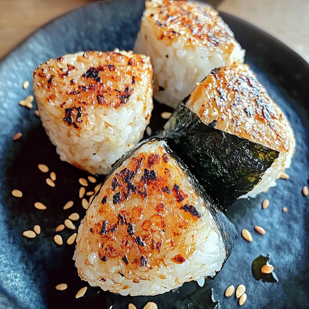 Yaki Onigiri (Grilled Rice Balls)