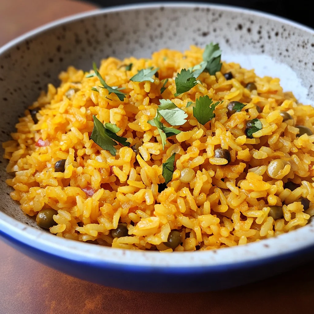 Arroz Con Gandules (Puerto Rican Rice with Pigeon Peas)