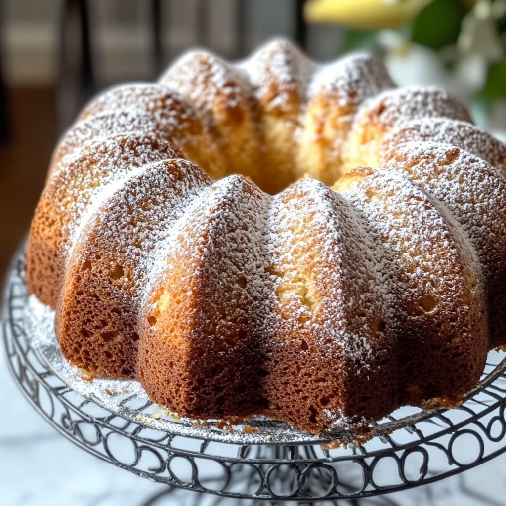 Banana Bread Bundt Cake