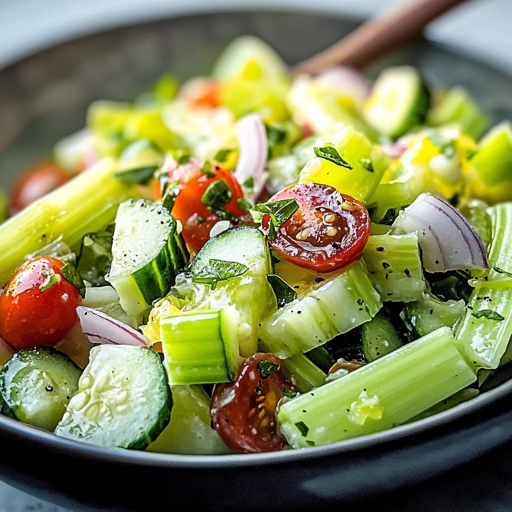 Celery Salad Recipe: A Refreshing Delight