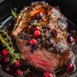 Cranberry Balsamic Roast Beef