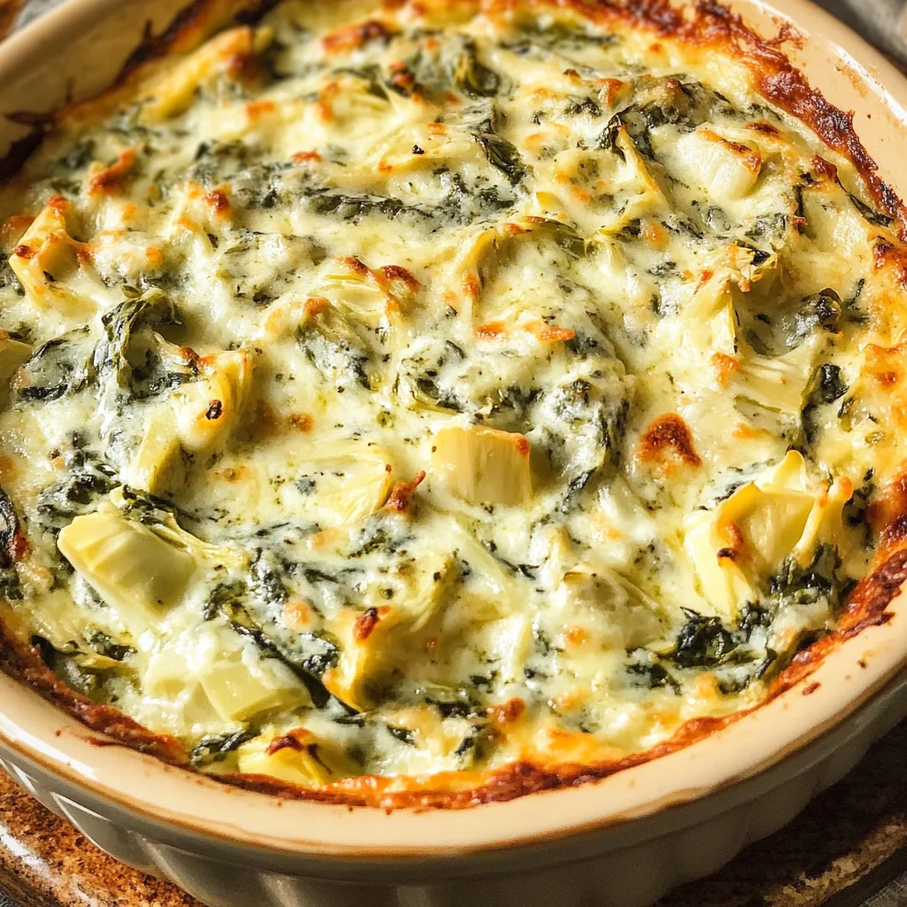 Creamy Spinach Artichoke Dip