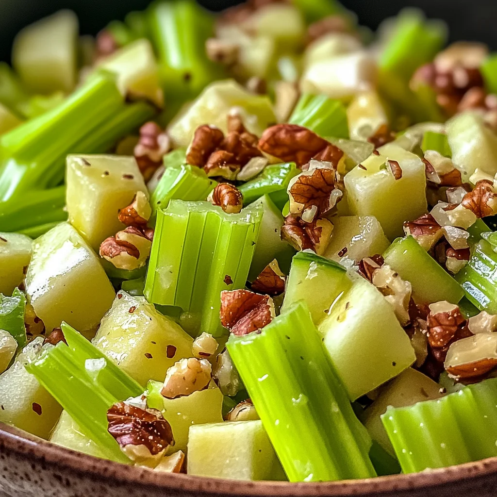 Crunchy Celery and Walnut Salad