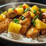 Disgustingly Easy Pineapple Chicken and Rice in 30