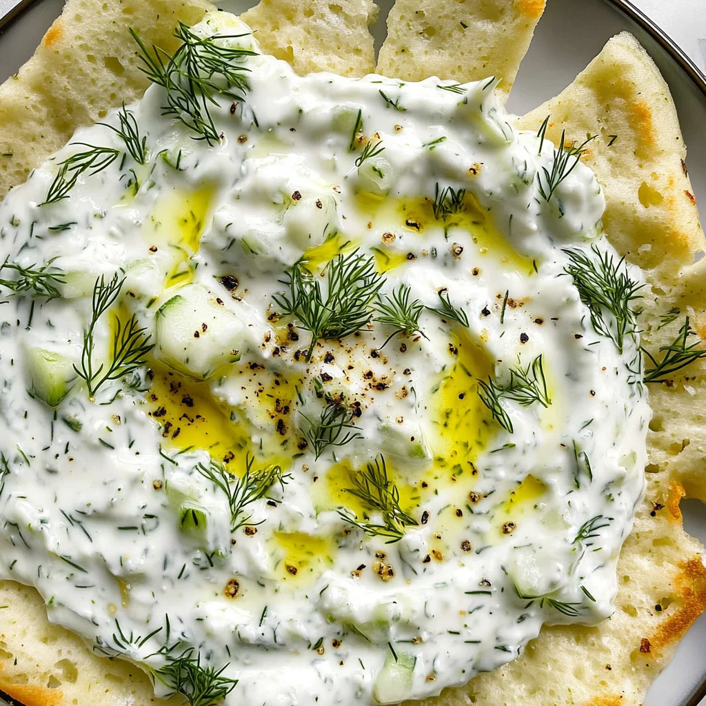 Easy 10 Minute Healthy Tzatziki Sauce