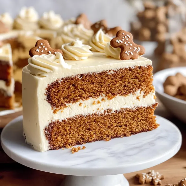 Gingerbread Layer Cake