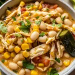 Healthy White Chicken Chili