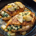 Pear and Gorgonzola Stuffed Chicken