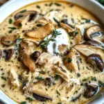 Rotisserie Chicken Mushroom Soup