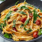Vegan Creamy Sun Dried Tomato Pasta Recipe