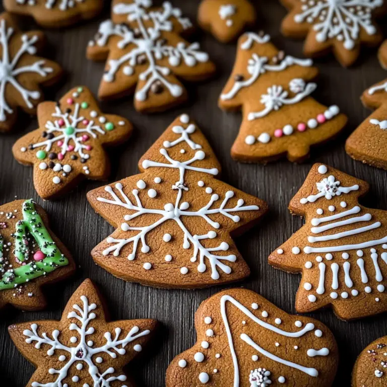 Vegan Gingerbread Cookies