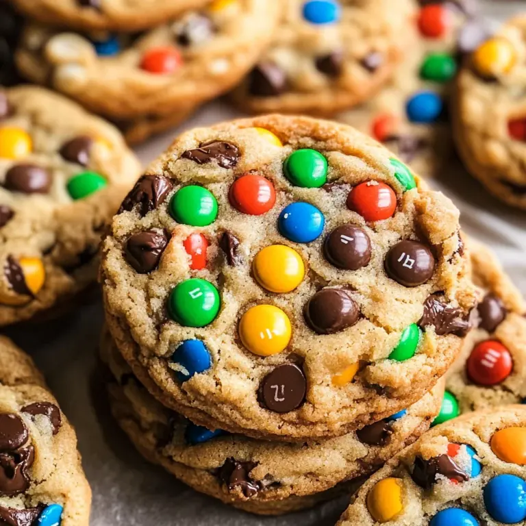 Bakery-Style Monster Cookies